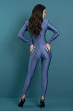 JUMPSUITE SCOLLO a " V " ELENA