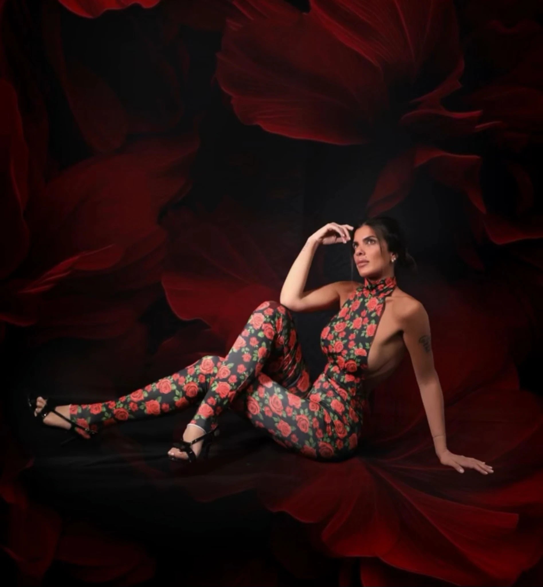 JUMPSUITE CLIPS " LIDIA "